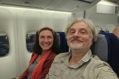 Es geht los mit dem ersten Flug von Dresden nach Frankfurt